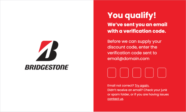 verification code